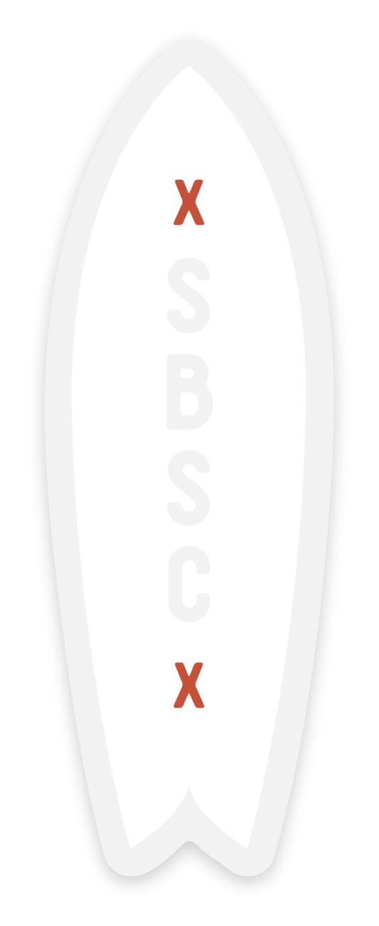 Board Logo Sticker - Clear