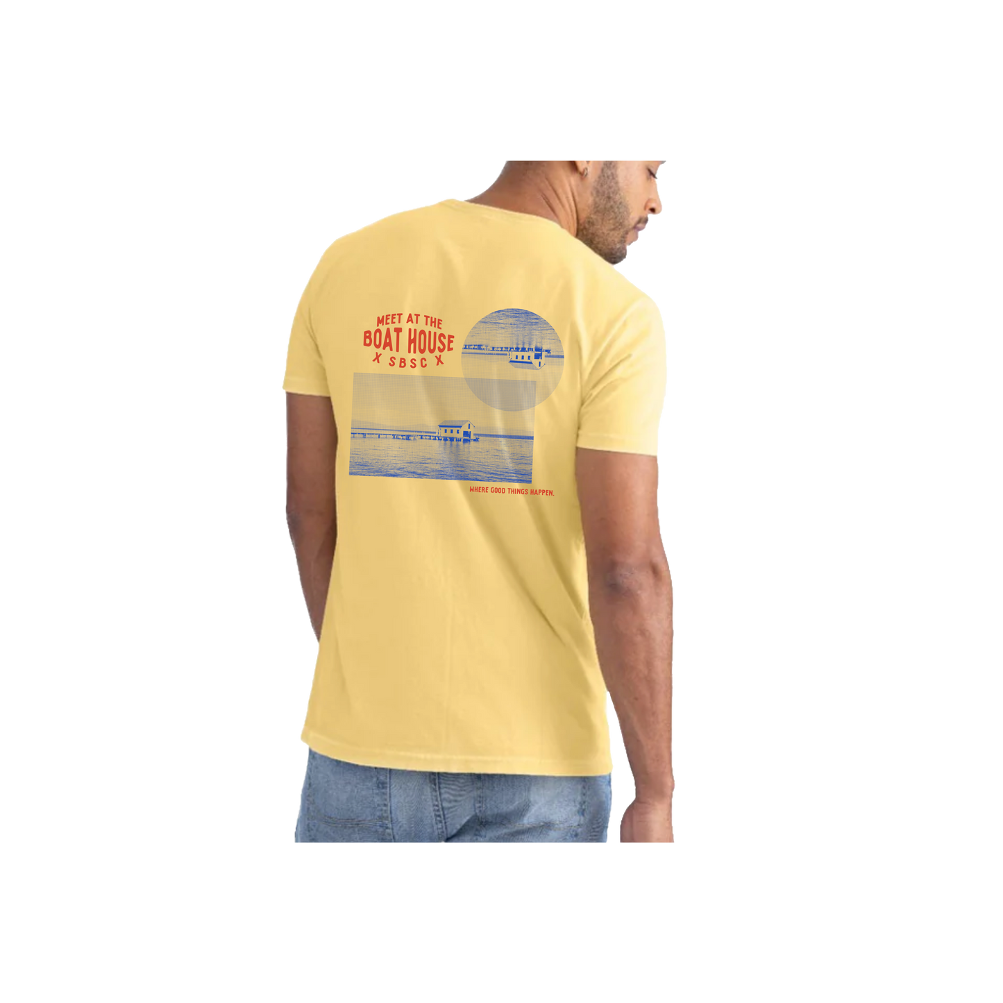 Coming 2025 - Boat House Tee - Vintage Yellow