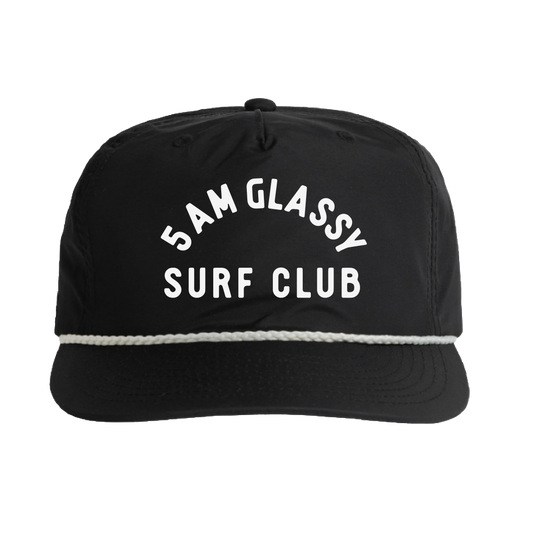 Coming 2025 - Glassy Surf Club Hat - Black