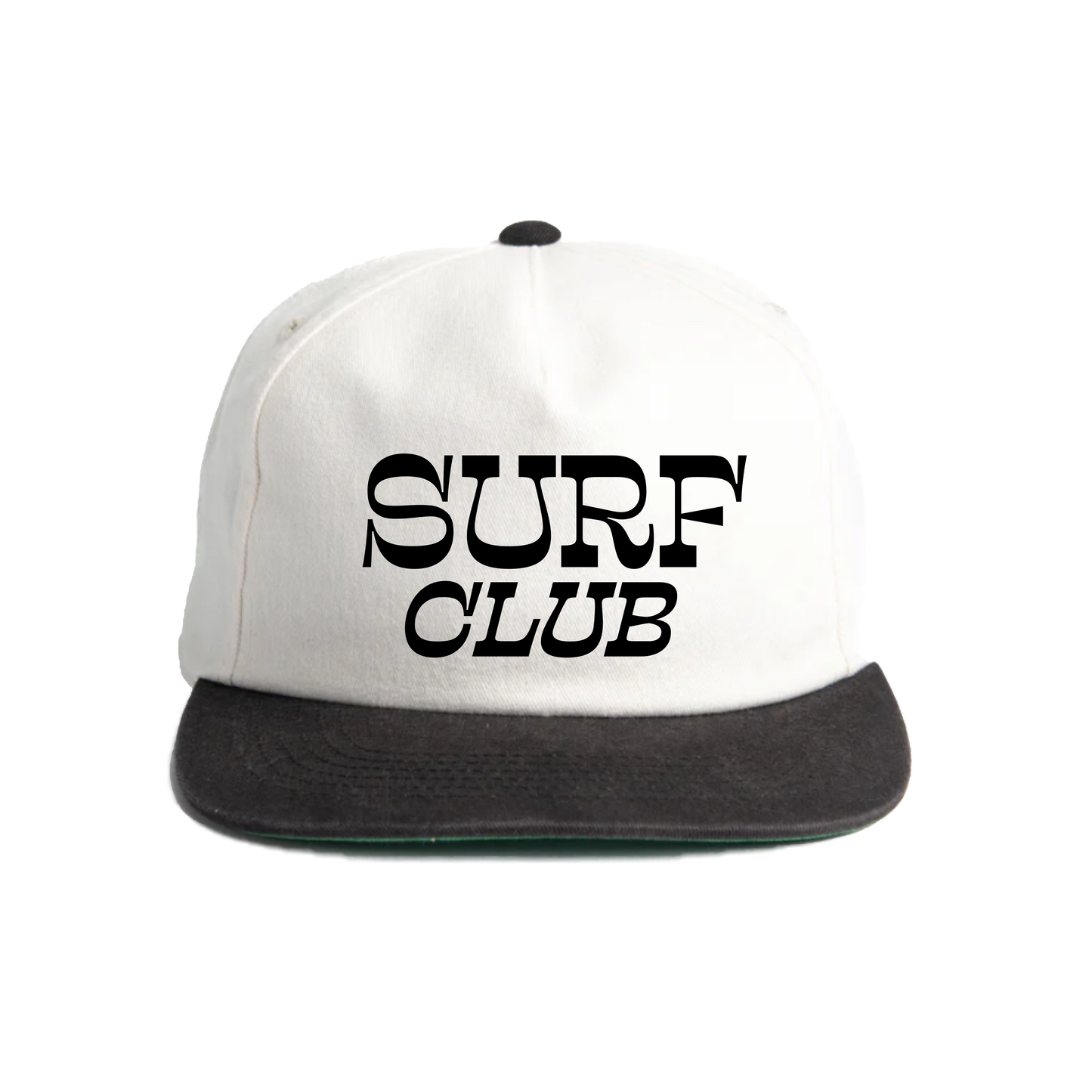 Coming 2025 - Surf Club Vintage Hat - Natural/Black